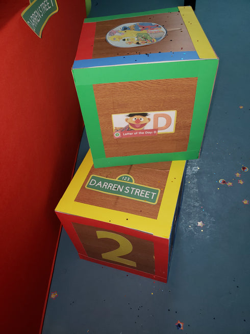 Customized Blocks for Event Decorations